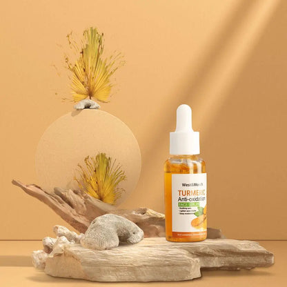 1/2/3PCs Turmeric Face Serum Turmeric Anti-oxidation Serum Turmeric Dark Spot Corrector Serum Facial Brighten White Turmeric Oil