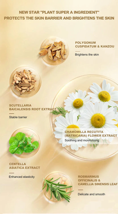 OKADY Skin Care Set Anti Aging Skin 10-piece Daily Care Routine Kit With Vitamin C Peptides Facial Cleanser Eye Mask Toner Serum