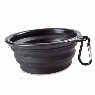 Portable Silicone Pet Feeder Collapsible Car Carry Pet Bowls Food Water Feeding Dog Cat Outdoor Travel food Bowls Container