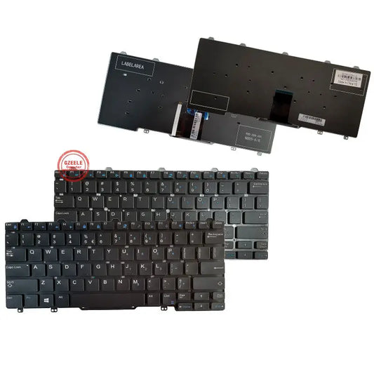 US Laptop Keyboard For DELL Latitude  7350 E7250 3150 3160 3165 12-5000 5280 5290 5250 Latitude 7280 7380 E5250 E7270 E5270