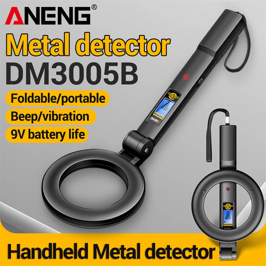 Metal Detectors ANENG DM3005B Handheld Portable High Sensitivity Metal Detector Underground Underwater Metal Finder Test Tools
