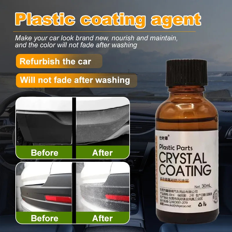 Car leather refresher whole car become new car in a second