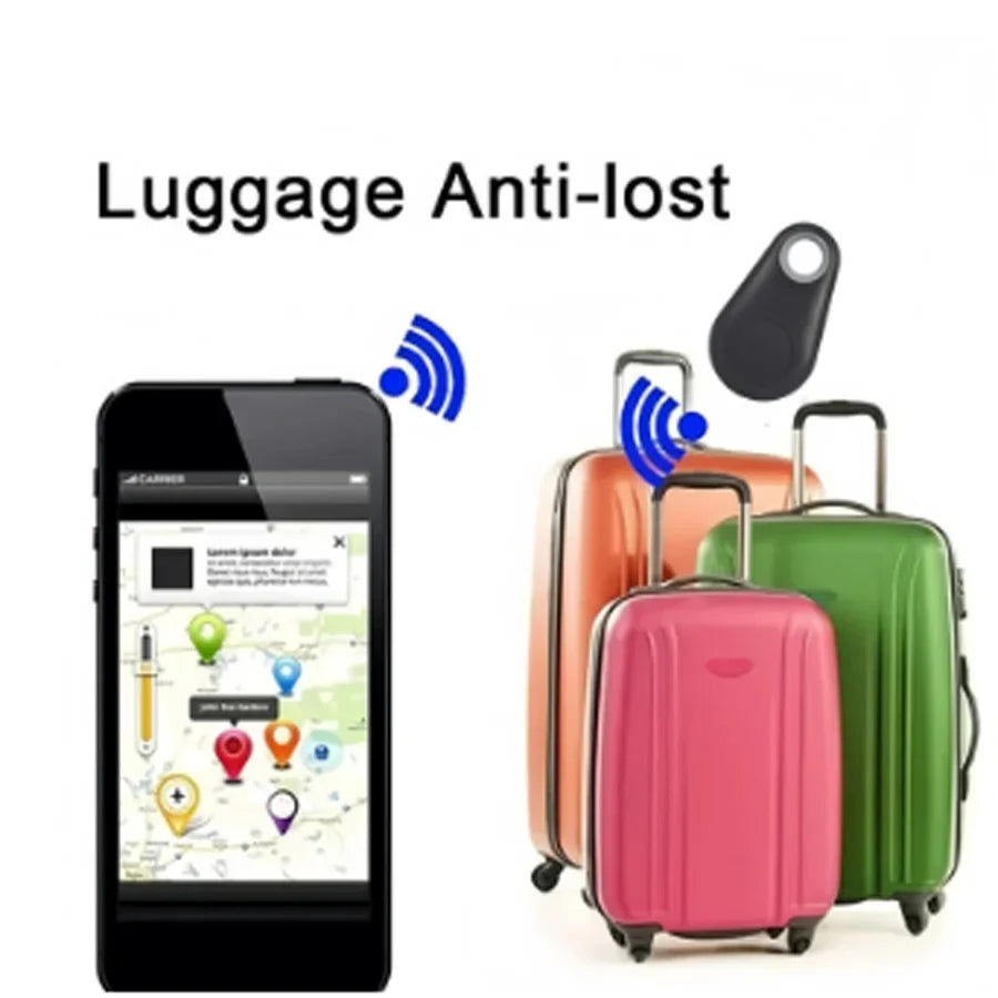 Mini GPS Tracker for Pets & Personal Items Bluetooth Anti Lost Device with Two Way Positioning RealTime Tracking for Android