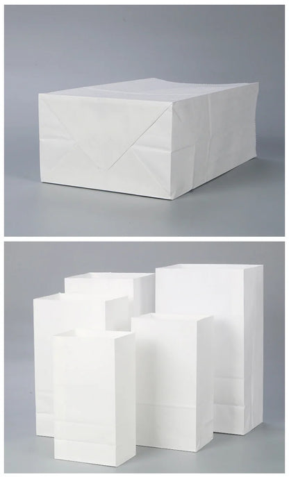 Customized Kraft Paper Bags, Food Bags, Refrigerator Storage, Hamburger Oil Proof, Pharmacy, Disposable Takeaway Packaging Bag