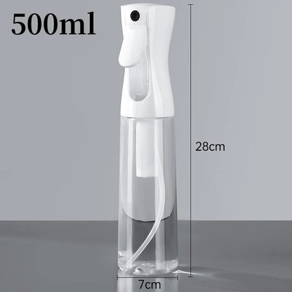 200-500ml Mist Spray Bottle High-pressure Portable Sprayer Water Bottles Refillable Dispenser For Hair Styling Plants Cleaning