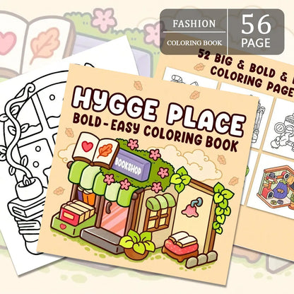 Educational Stress-Relief Coloring Book: Suitable for teenagers to inspire creativity, and a coloring book about daily items.