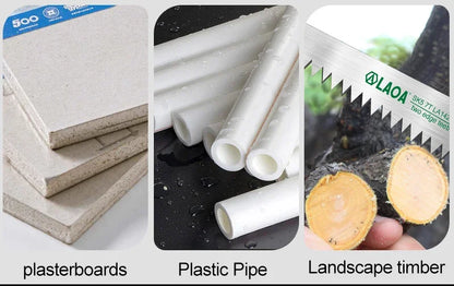 LAOA handheld manual saw Wall panel saw household woodworking saw   express park forest garden art saw gypsum board saw