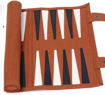 Backgammon Board Game Portable Backgammon Sets For Adults Travel Games Adult Roll Design Children's Puzzle Game Board Strategy
