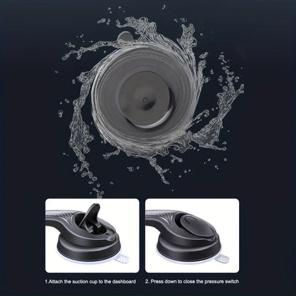 Cell Phone Holder for Car Phone Mount Dashboard Windshield Car Phone Holder Anti-Shake Stabilizer Phone Car Holder