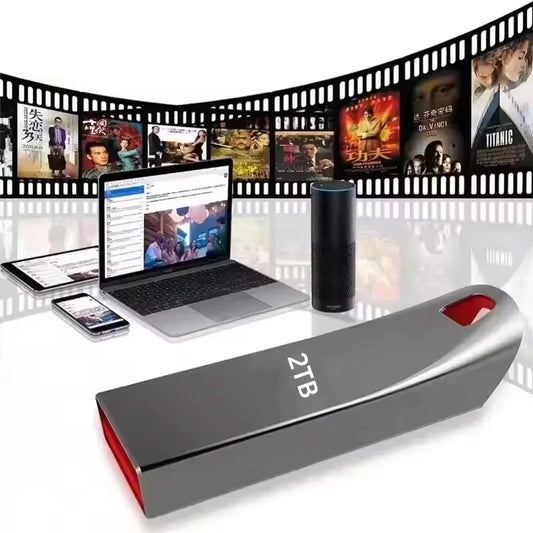 Xiaomi 2TB USB3.2 Flash Drive Super High Speed Data Transfer 1TB Large Capacity Ultra-Fast Portable Storage Sleek Durable U Disk