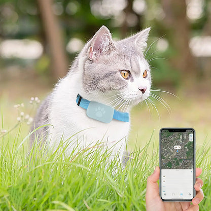 Cat Trackers GPS Cat Trackers Collar Pet Kitten GPS Collar Multifunctional Pet Smart GPS Trackers Pets Accessories For Dog Cat
