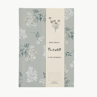 Notebook A5 Embroidered Thick Book Notepad Student Diary Journal Hardcover Scrapbook Planner Agenda Stationery