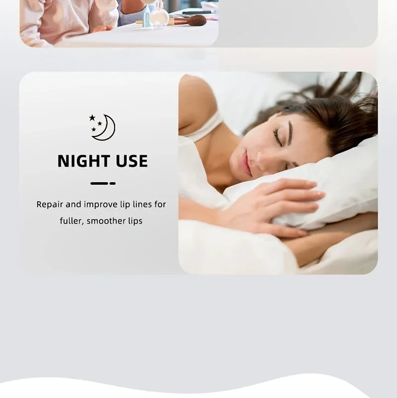 BEAUTY GLAZED Nourishing Lip Balm with Plant Squalane and Amino Acids, Natural Oil-Based, Long-Lasting Moisture Plant Squalane