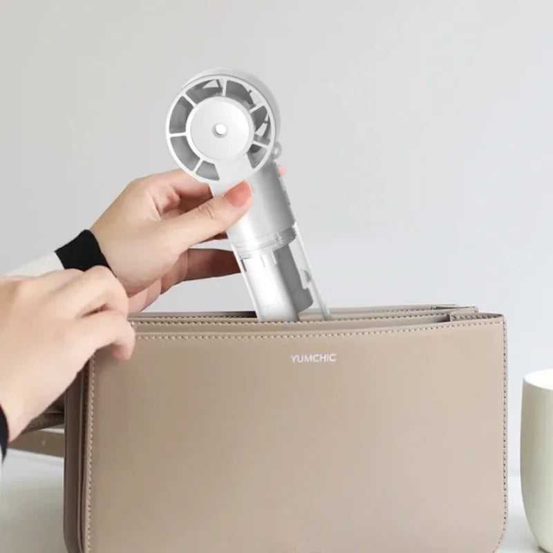 Mini Handheld Fan Portable Misting Fans Adjustable Handheld Fan for Commuters Water Humidifier Cooling Gadget