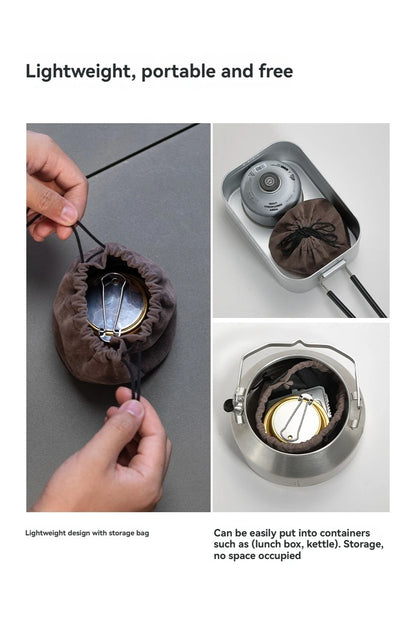 CAMPINGMOON AS-1/AS-ST Outdoor Small Picnic Equipment Alcohol Stove Brass Stove Liquid Alcohol Stove Head Portable Stove