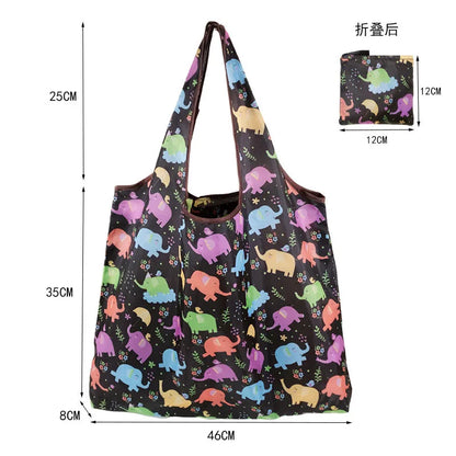 reusable bag Bag Large Foldable Shopping Bag Reusable Grocery Bag Tear-Proof Nylon Bag Suitable For Grocery Recycling Gift