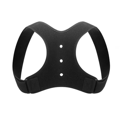 1 Pc Adjustable Posture Corrector With Breathable Upper Back Support Relieves Neck Shoulder And Back Pain Hunchback Correction