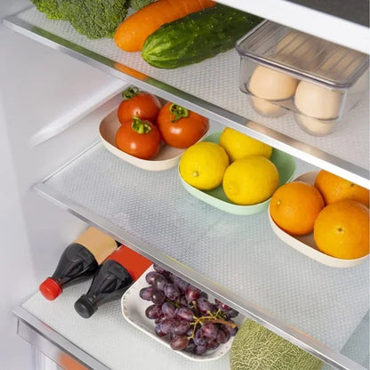 Non-Slip Waterproof Drawer & Shelf Liners Oil-Proof Cabinet Table Mats Washable Kitchen Organization Durable Surface Protecto