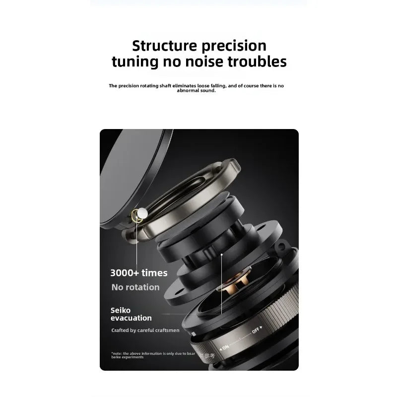 The New Car Phone Mount with Super Strong Suction One Twist Lock Design Works with All Mobile Phones and Vehicles