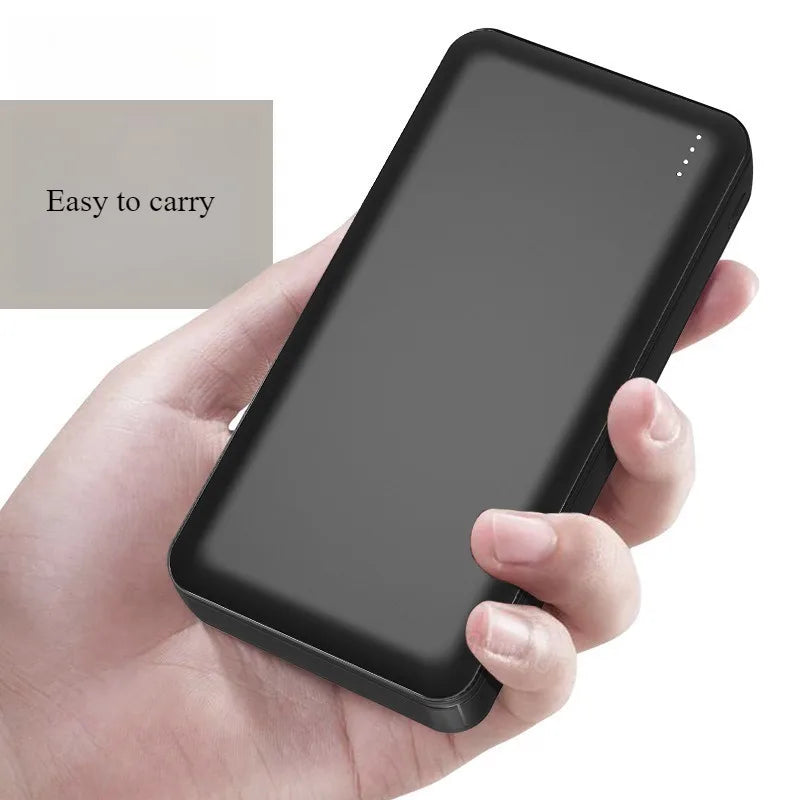 20000mAh Power Bank 5V/2A Type-C Out Portable Fast Charger External Battery Pack for Heating Vest Jacket Scarf Socks Glove