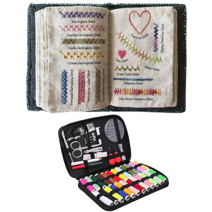 DIY Stitch Book, Embroidery Stitch Book, Embroidery Sewing Book, Embroidery Book, Sewing Books for Beginners Adult