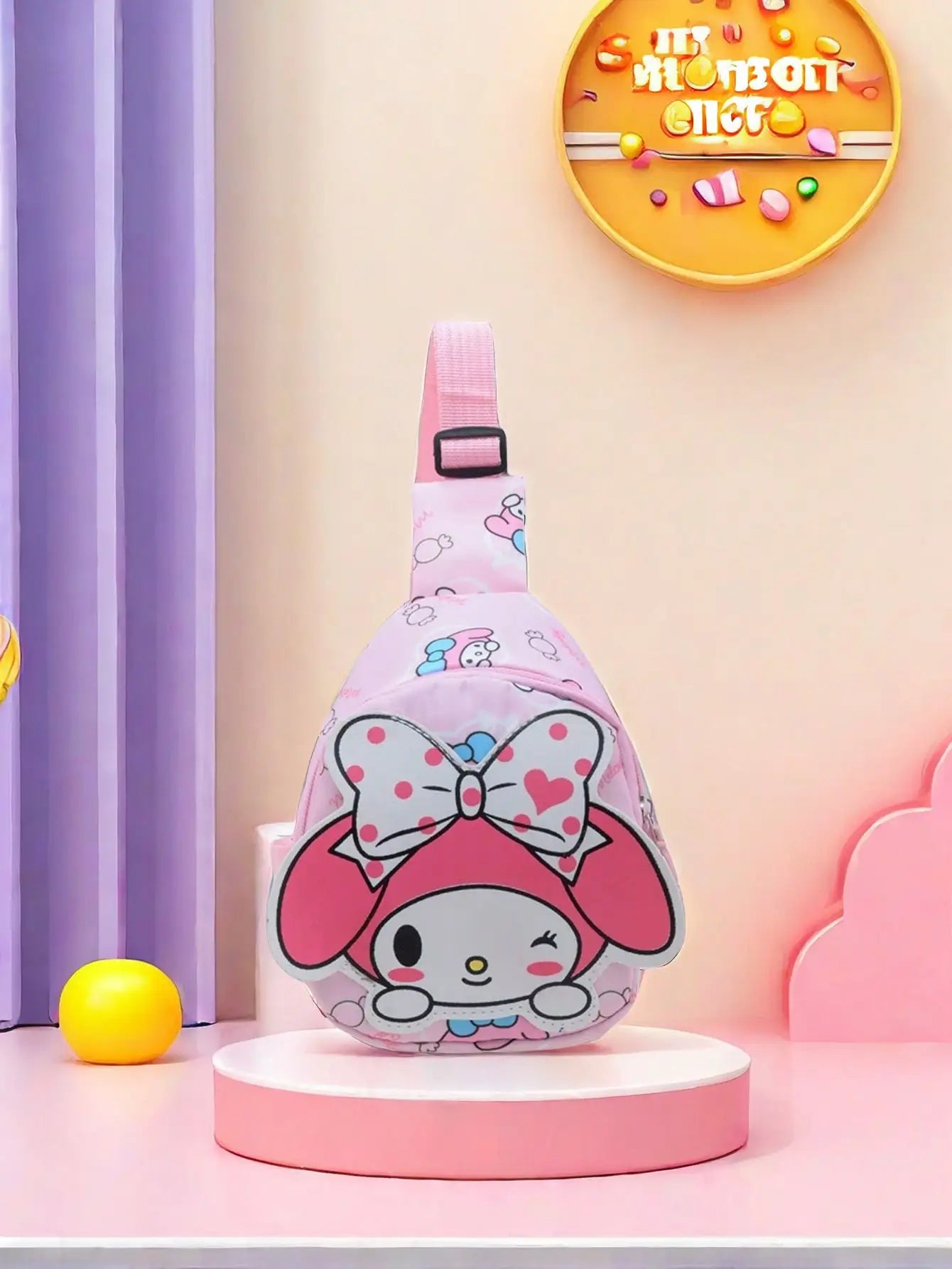 Hot Kuromi Female Japanese Cute Elementary School Student Junior High School Cartoon School Bag Mochila  Cartoon Backpack
