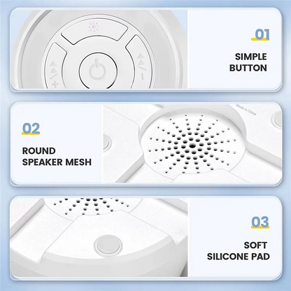 FAST-Baby White Noise Machine USB Rechargeable Timed Shutdown Sleep Machine Baby Sleep Sound Player Timer Noise Player