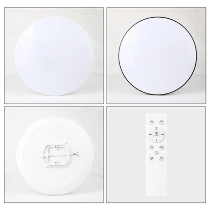 Smart lamp Led RGB Ceiling Light 24W Dimmable 110V-265V Ultra Thin Bluetooth APP Control Lamps for room led light Global version