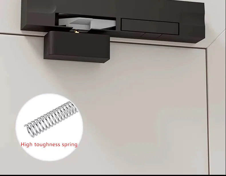 Door Damping Buffer Wooden Door Flat Outward Opening Invisible Door Home Closing Silent Hydraulic Door Closer Anti-pinch