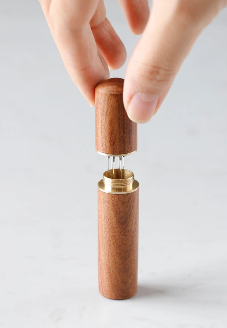 Stainless Steel Coffee Powder Tamper Espresso Powder Stirrer Distributor Leveler WDT Tools Cafe Stirring Barista Accessories