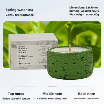 Premium Aromatherapy Scented Candles - Handmade Soy Wax Candles for Relaxation and Home Decor - Long-Lasting Fragrance ﻿