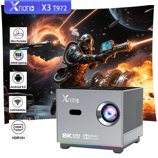 Portable Projector Wifi Bluetooth Led Smart Voice Remote Control Digital Projector Full HD 1080P Projector 4k Game Projectors