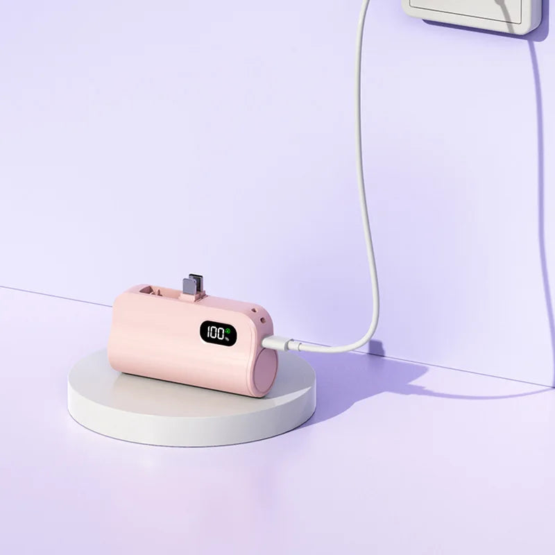 Xiaomi Capsule Power Bank 50000mAh Pocket Power Bank 120W Fast Charge Portable Mini Power Bank Suitable for iPhone and Android