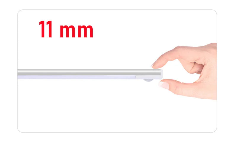 Under Cabinet Light Motion Sensor Light Rechargeable Magnetic Led Night Light Closet Light Kitchen Bedroom Lighting Night Light