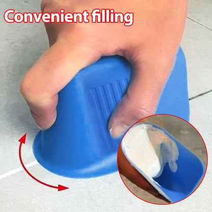 Caulking Finisher Tile Grout for Caulking Agent Tile Wall Brick Corner Gap Rubber Scraper Sealant Grout Kit Hand Scraping Tools