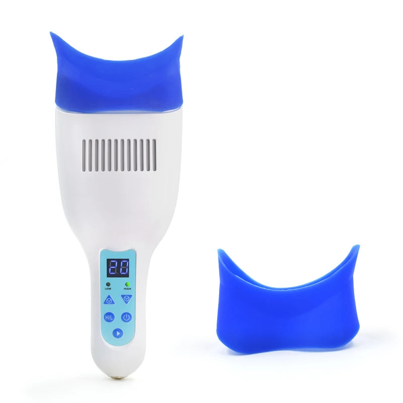 3W portable Dental Unit Bleaching Machine LED Teeth Whitening Light with 10pcs  Blue LED Lights