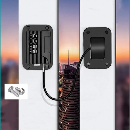 Limiter 4-Wheel Safety Lock Drawer Door Cabinet Protection-Children Code Lock Smart Lock Number Locks Padlock