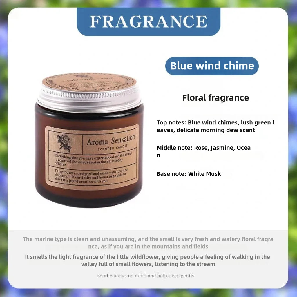 Scented Candles Smokeless Soy Candle Essential Oil Aromatic Candle Luxury Decoration Candle Wedding Gifts Party Home Decoration