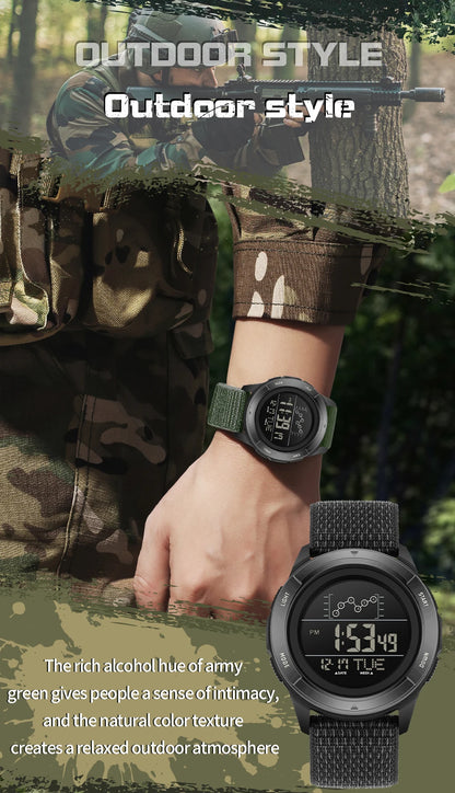 SANDA 2198 Single Monitor Male Student Electronic Watch Multifunctional Waterproof sports Student Electronic Watch 2025