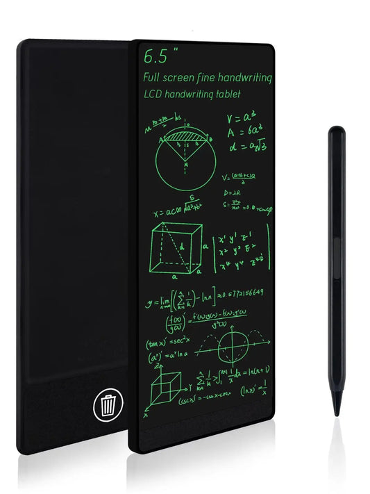 LCD Writing Tablet 6.5 Inch Doodle Board Drawing Tablet for Kids Handwriting Pad Memo Note for Home School Office Gifts