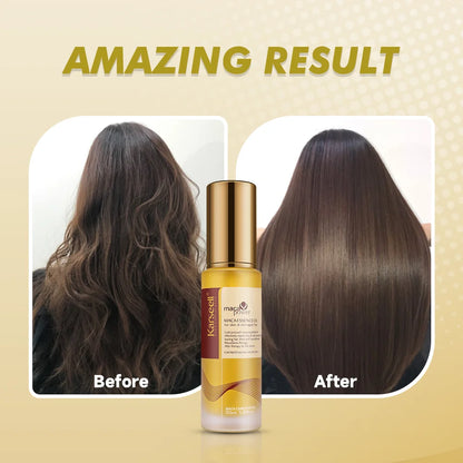 Karseell Collagen Hair Treatment Deep Repair Conditioning Hair Mask 100ml + Argan Oil Hair Serum for Dry Damaged Hair
