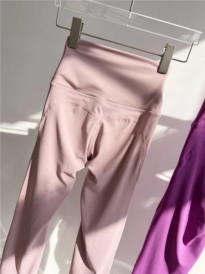 No need wear Underware Yoga Sport Pant Fitness Workout Tights and Soft Women High Waist Running Gym Leggings