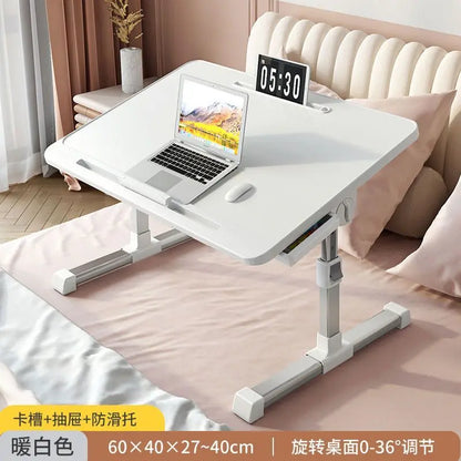 Bed Dormitory Student Writing Bed Desk Laptop Office Small Table Board Foldable Lift