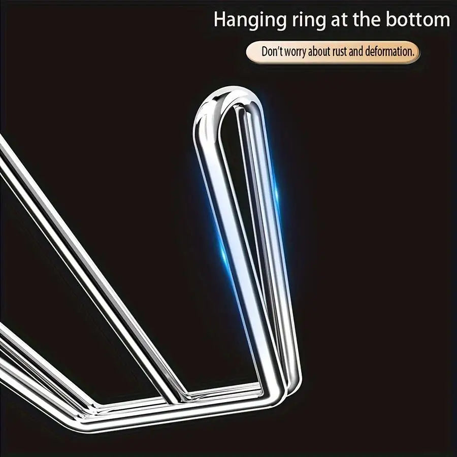 5 stainless steel shoe racks, space saving shoe drying racks, household and storage accessory hangers