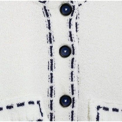 Elegant Unique Button Women's Cardigan Casual O-neck Knitted Single Breasted Sleeveless Blouse Female Summer Lady Office Wears