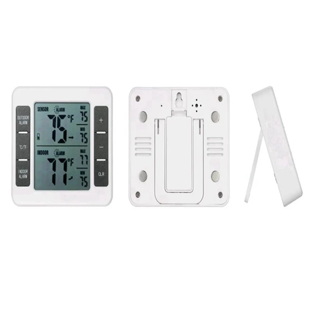 Digital Wireless Refrigerators Thermometer C/F Max Min Cordless Freezers Home Fridge Truck Temperature Sensor Monitor -40℃~60℃