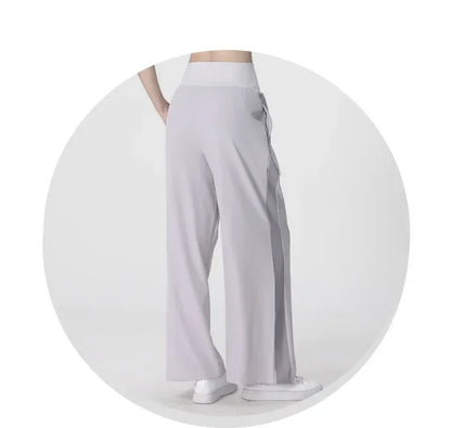 Yoga Pants Women's Loose Running Casual Pants Spring Summer Breathable Wide Leg Flare Outer Wear Sweatpants