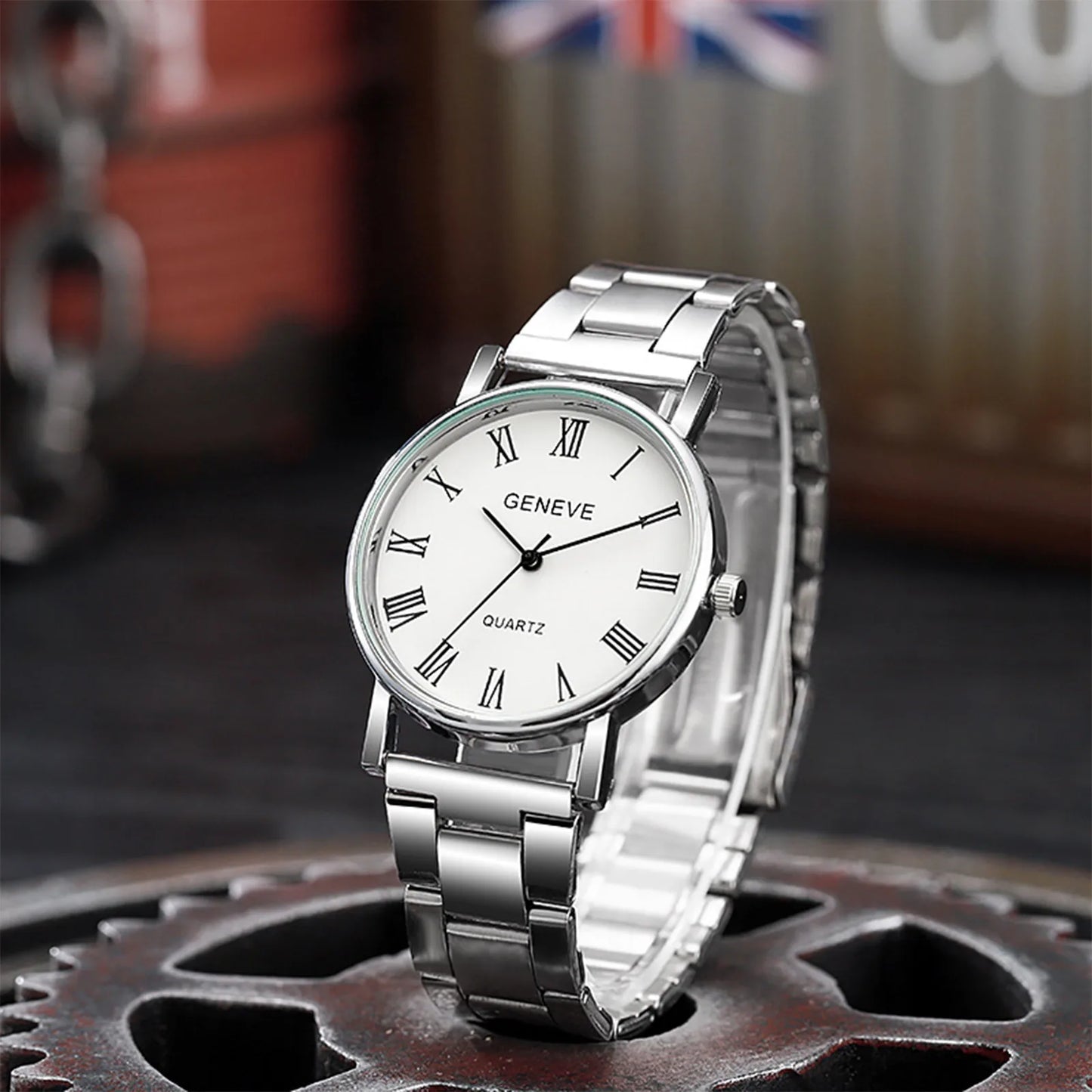 Men's Watch Fashion Casual Watch Quartz Watch Steel Band Watch Wrist Watch