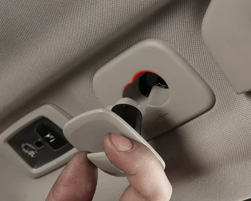 For Volvo XC40 XC60 18-20 For XC90 S90 V90 16-20 Car Hanger Hooks Rear Row Roof Hook 1 Pair Interior Accessories Stowing