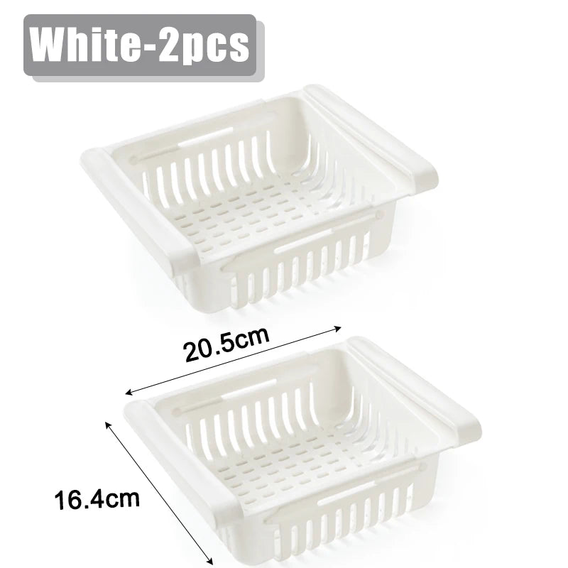 Fridge Organizer Storage Box Creative Multifunctional Refrigerator Drawer for Fruit Egg Food Plastic Storage Container Shelf